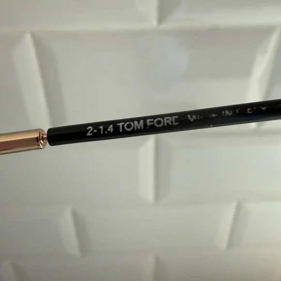 Tom Ford Women's Gold and Black Sunglasses - Picture 2 of 3